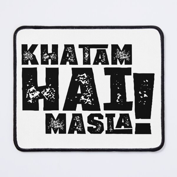 Item preview, Khatam Hai Masla! designed and sold by SillyMonks.