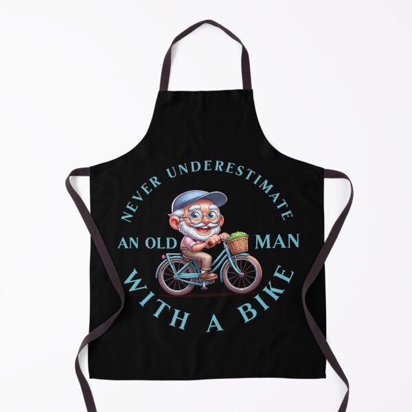Item preview, Never Underestimate An Old Man With A Bike designed and sold by SeledineArt.