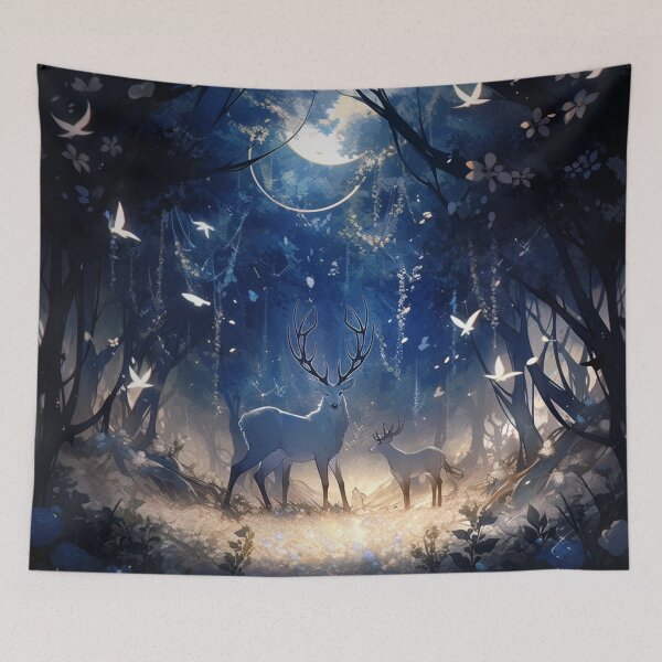 Item preview, Moonlit Deer designed and sold by Dawn van Doorn.