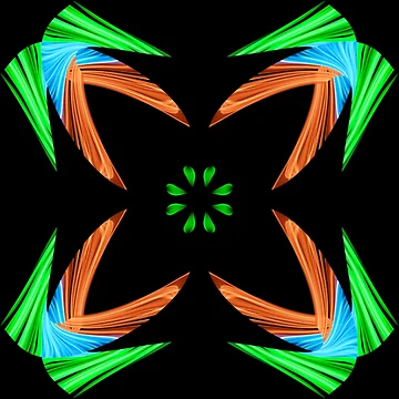 Artwork thumbnail, Colorful Stars Pattern by Meo Design