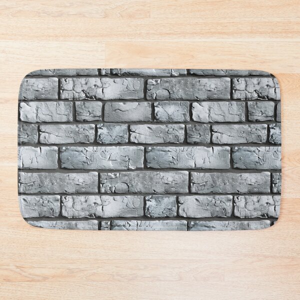 Item preview, Gray Brick Masonry - Stone Wall Pattern designed and sold by Sir Meow Meow.