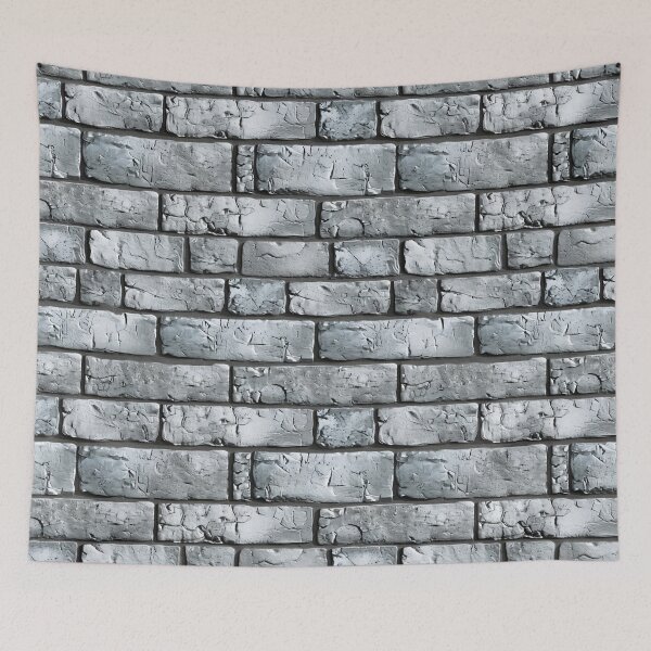 Item preview, Gray Brick Masonry - Stone Wall Pattern designed and sold by Sir Meow Meow.