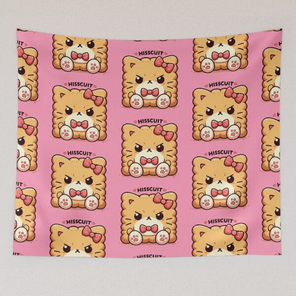 Item preview, Angry Cat Biscuit designed and sold by Vkinsify.
