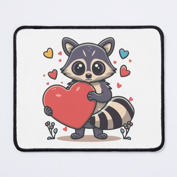 Artikelvorschau, Waschbär Valentin entworfen und verkauft von PulseGraph.
