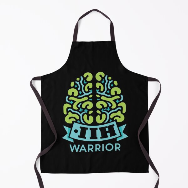 Item preview, Idiopathic Intracranial Hypertension Awareness Hope Ribbon Hearts IIH Warrior designed and sold by UrbanGraphixs.