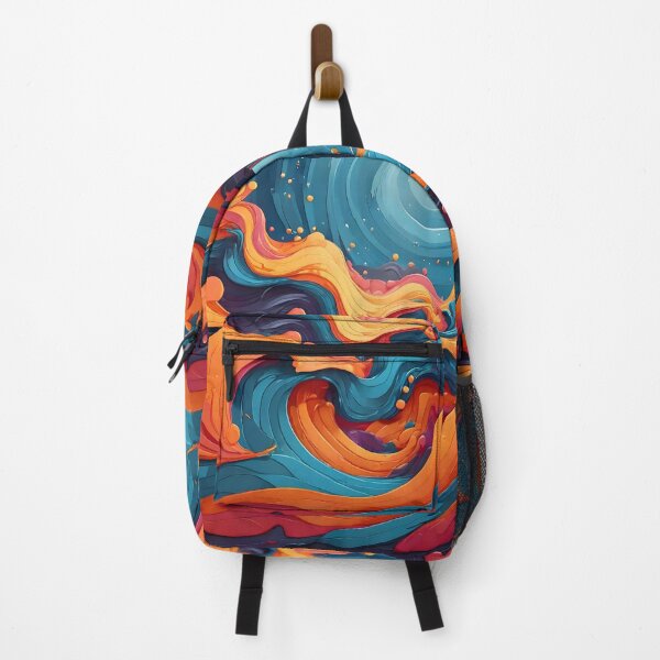 Item preview, Celestial Rhapsody: Abstract Cosmic Wave Symphony designed and sold by WAUZ.