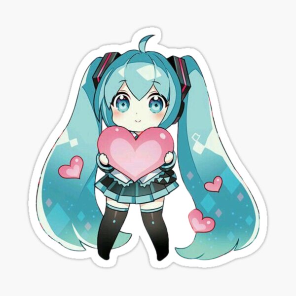 Miku Hatsune Stickers for Sale