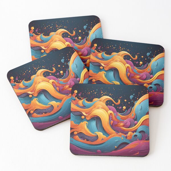 Item preview, Celestial Rhythms: Abstract Cosmic Wave, Part 1 designed and sold by WAUZ.