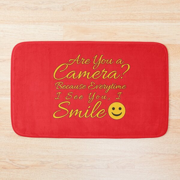 Item preview, Flirty quotes: Are you a camera (Red and Yellow) designed and sold by Moneysingh95.