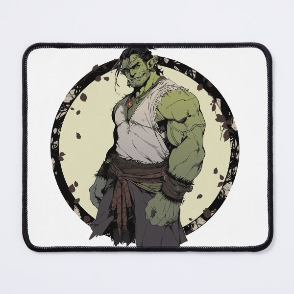 Item preview, The orcish protagonist designed and sold by GruumchsGoods.