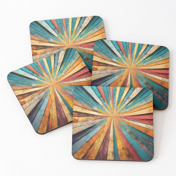 Item preview, Sunburst on Reclaimed Wood V4 designed and sold by Dan Farsaci.