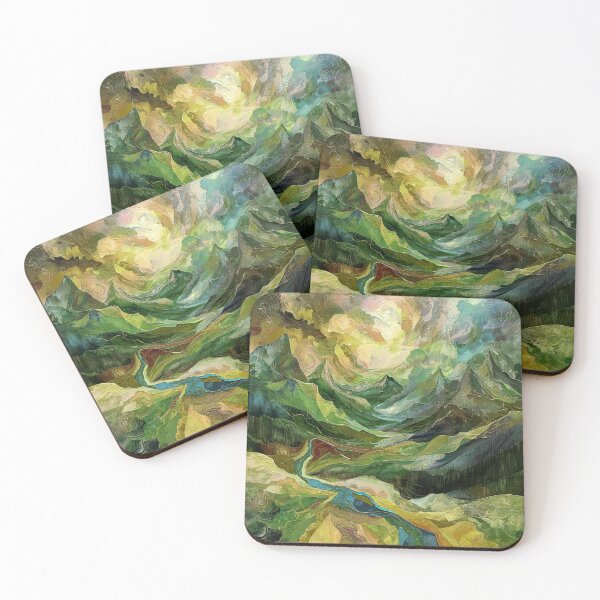 Item preview, Mountain Abstract designed and sold by Dawn van Doorn.