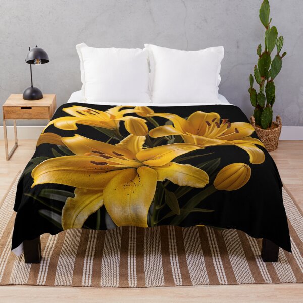 Item preview, Yellow Lilies, Digital Art designed and sold by LiliesPrint.