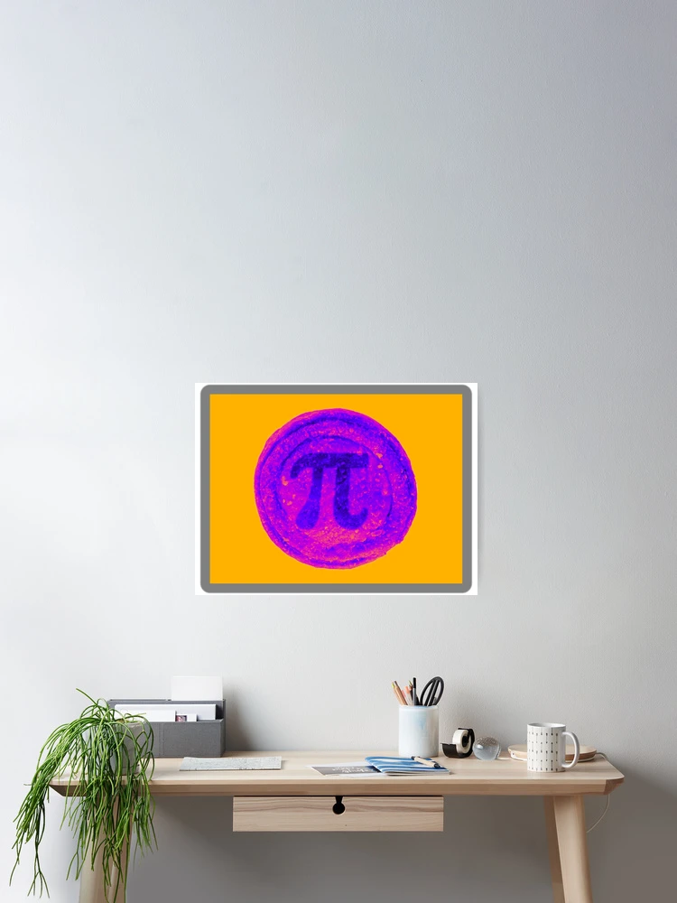 Imagen 2 de 3, Póster con la obra Pi 3 14, diseñada y vendida por MathAnimation.