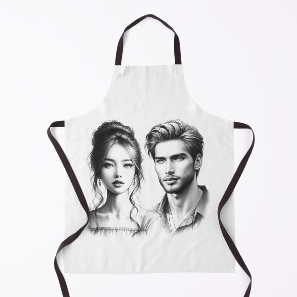 Item preview, Eastern Elegance | Fusion of Beauty and Style | Pencil Sketch | Not Only for Valentines Day | Romantic | No Letters designed and sold by irek07.