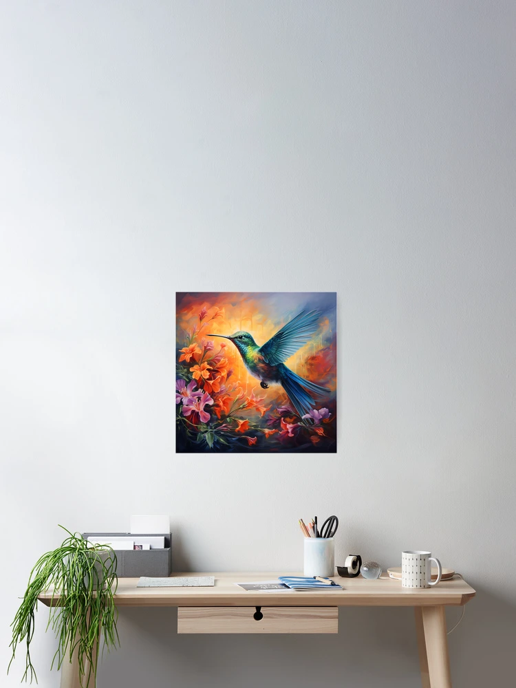 Thumbnail 2 of 3, Poster, Radiant Reverie designed and sold by DrawnThreads.