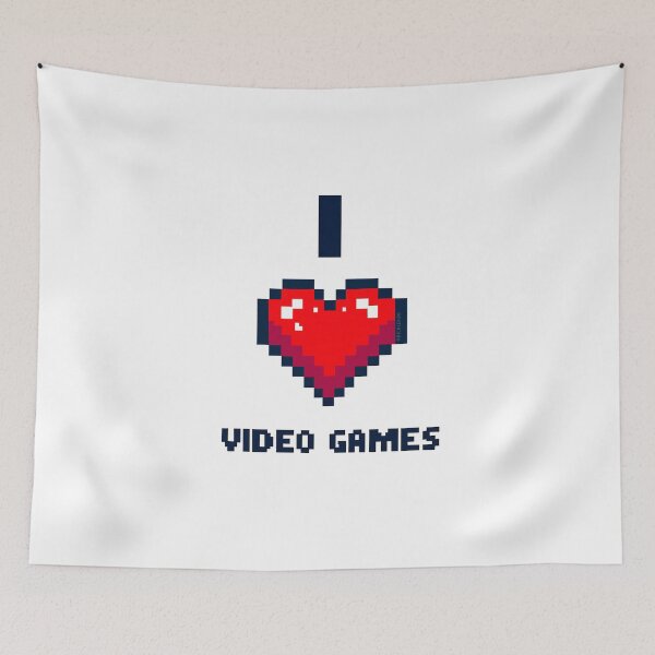 Item preview, I heart Video games designed and sold by FunnehGacha.