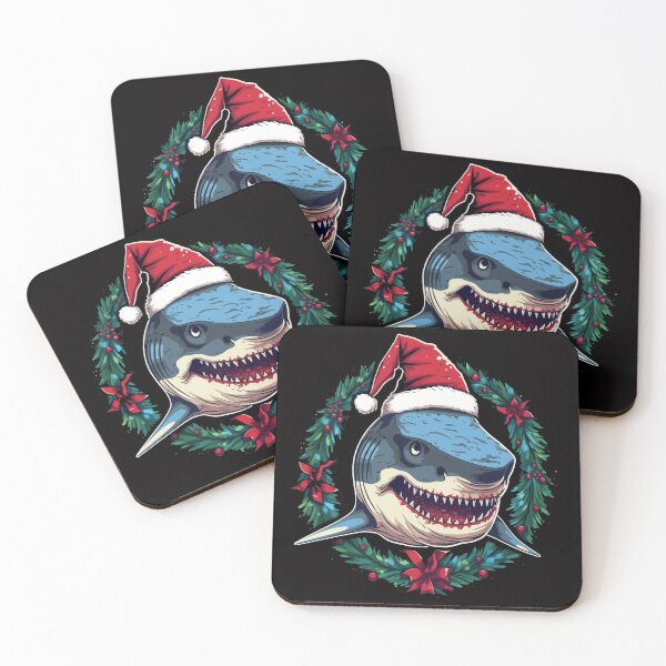 Item preview, Christmas Shark designed and sold by creativellashop.