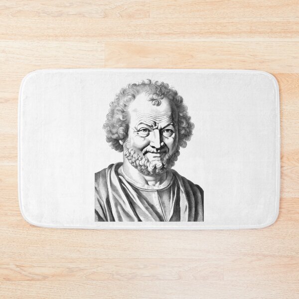 Item preview, Portrait of Democritus designed and sold by NTGUILTY.