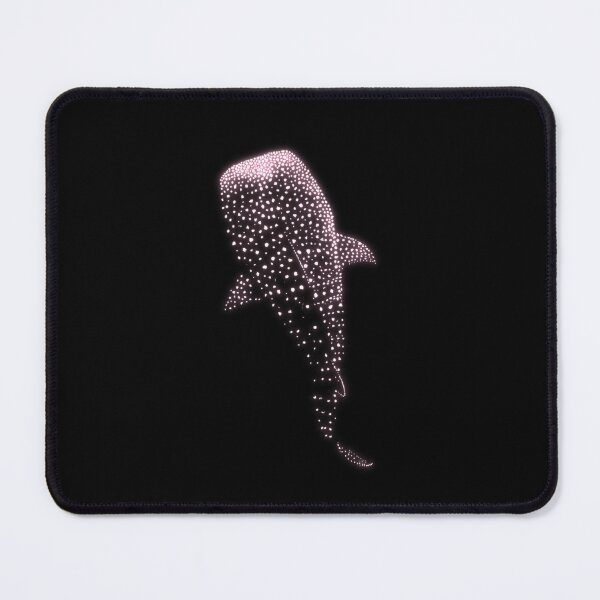 Item preview, Glowing Pink Neon Whale Shark Optical illusion designed and sold by lachataigne.