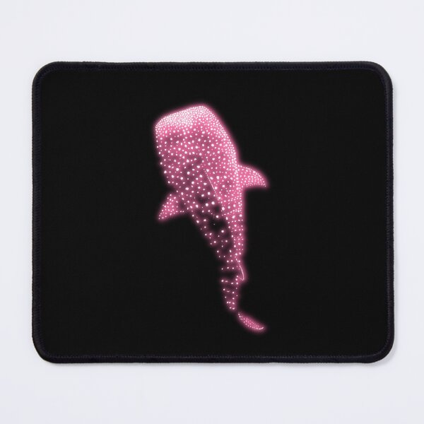 Item preview, Glowing Pink Neon Whale Shark Optical illusion designed and sold by lachataigne.