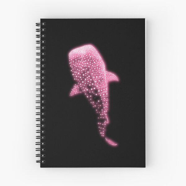 Item preview, Glowing Pink Neon Whale Shark Optical illusion designed and sold by lachataigne.