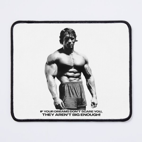 Item preview, Stoic Quote If your dreams don't scare you, they aren't big enough! Muhammad Ali. Arnold Schwarzenegger Fan art designed and sold by HuzaifaNaveedh.