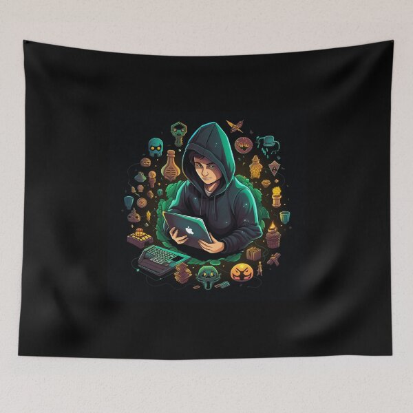 Item preview, Enigmatic Hacker: The Enchanted Programmer designed and sold by CleytonImgs.