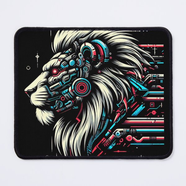 Item preview, Mechanic King Lion designed and sold by MrAI-Store.