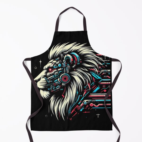 Item preview, Mechanic King Lion designed and sold by MrAI-Store.