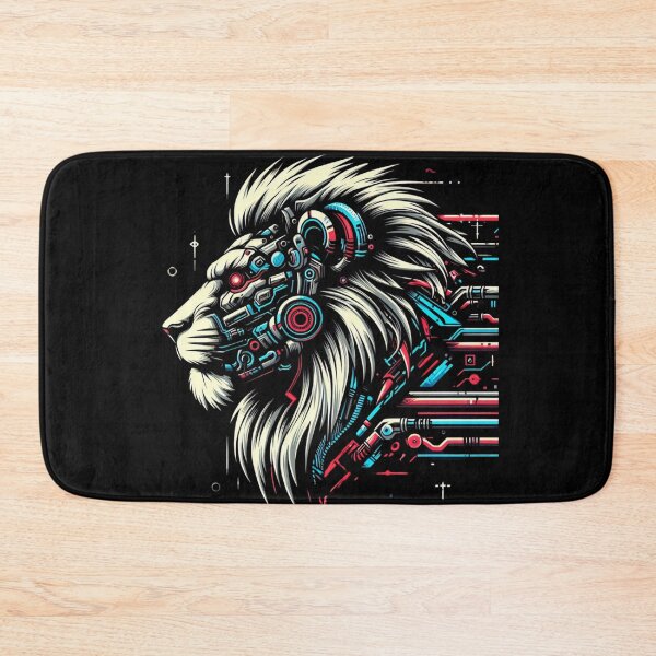 Item preview, Mechanic King Lion designed and sold by MrAI-Store.