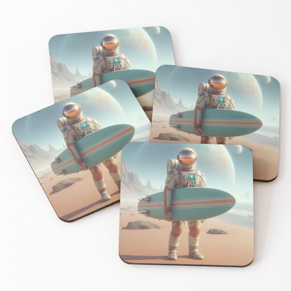 Item preview, Intergalactic Surfer Red Planet designed and sold by come.