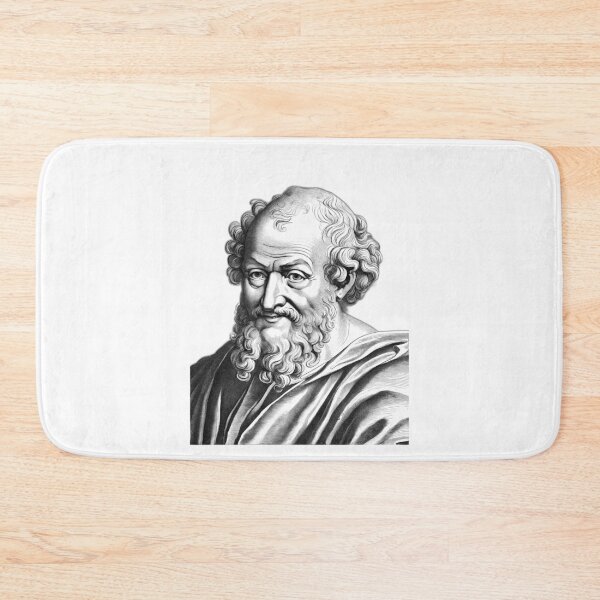 Item preview, Democritus Portrait designed and sold by NTGUILTY.