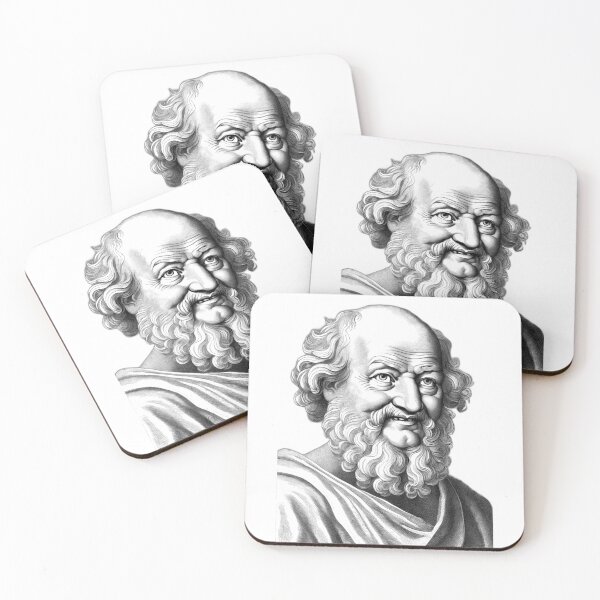 Item preview, Democritus Ancient Greek philosopher designed and sold by NTGUILTY.