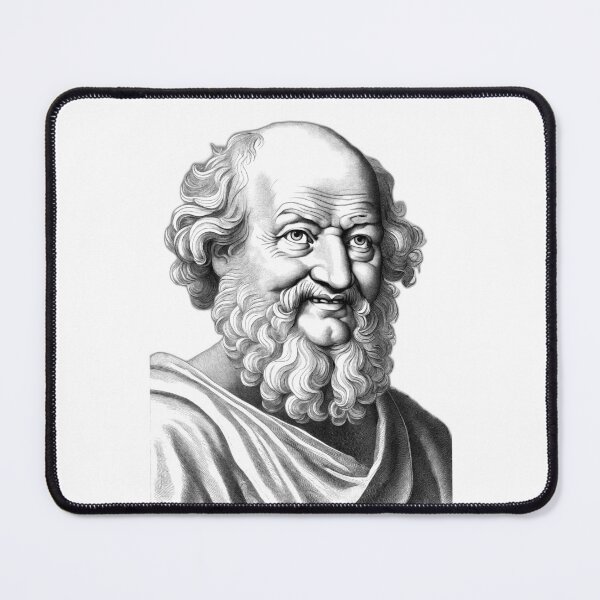 Item preview, Democritus Ancient Greek philosopher designed and sold by NTGUILTY.