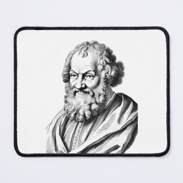 Item preview, Democritus Greek philosopher designed and sold by NTGUILTY.