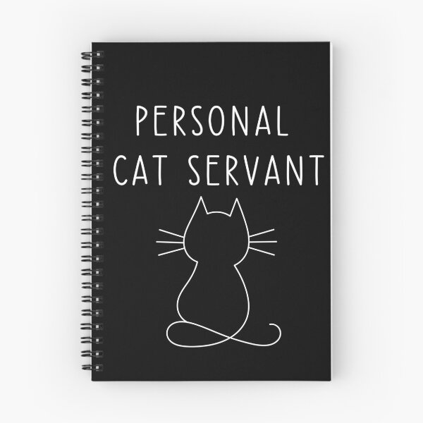Item preview, Funny Black Cat Personal Servant  designed and sold by ArtFromBeyond.