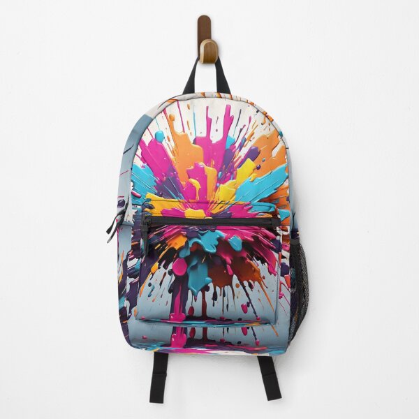 Item preview, Neon Fusion: Explosive Paint Eruption designed and sold by WAUZ.
