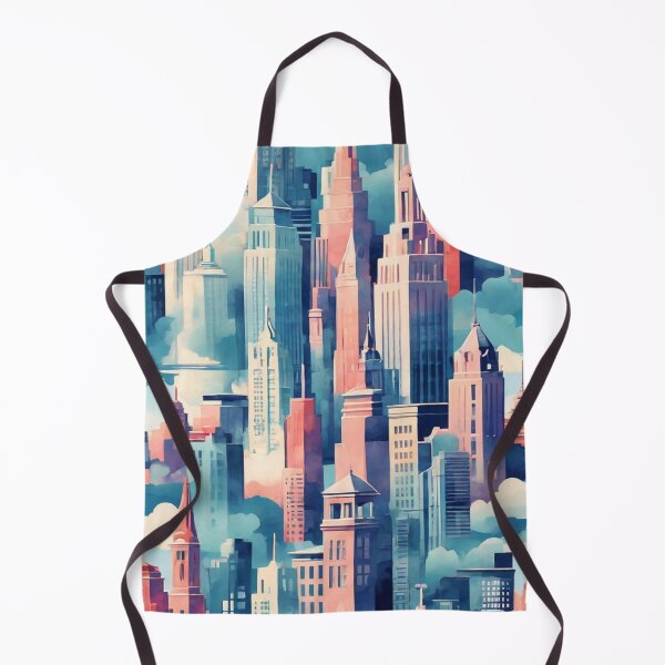 Item preview, Colorful Buildings - Cityscape Architectural Pattern designed and sold by PatternInArt.