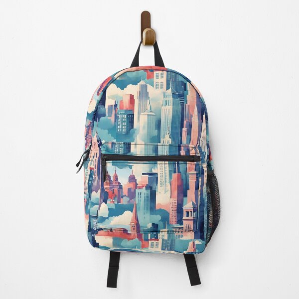 Item preview, Colorful Buildings - Cityscape Architectural  Pattern designed and sold by PatternInArt.
