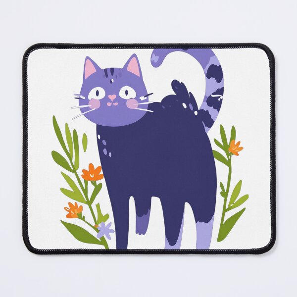 Item preview, Blooming Paws: Chic Blend of Florals and Cats designed and sold by Digistorma.