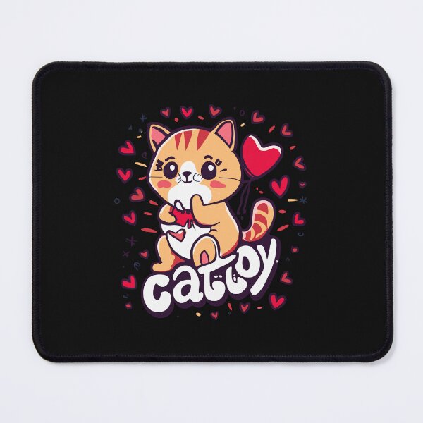 Item preview, Cat Toy Valentine's Day for Her or Him T-Shirt designed and sold by MizoX7.