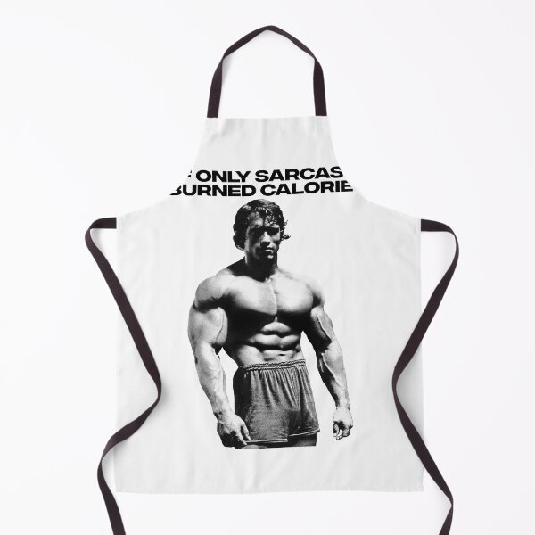 Item preview, If Only Sarcasm Burned Calories Arnold Schwarzenegger Fan art designed and sold by HuzaifaNaveedh.
