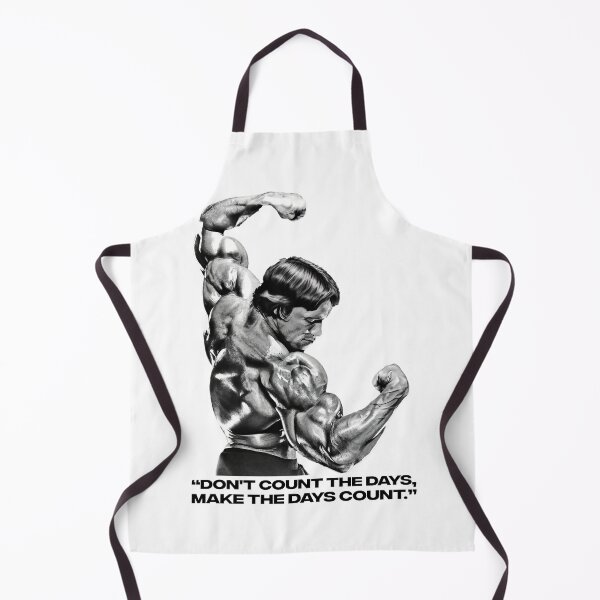 Item preview, Stoic Quote “Don't count the days, make the days count.” Arnold Schwarzenegger Fan art designed and sold by HuzaifaNaveedh.