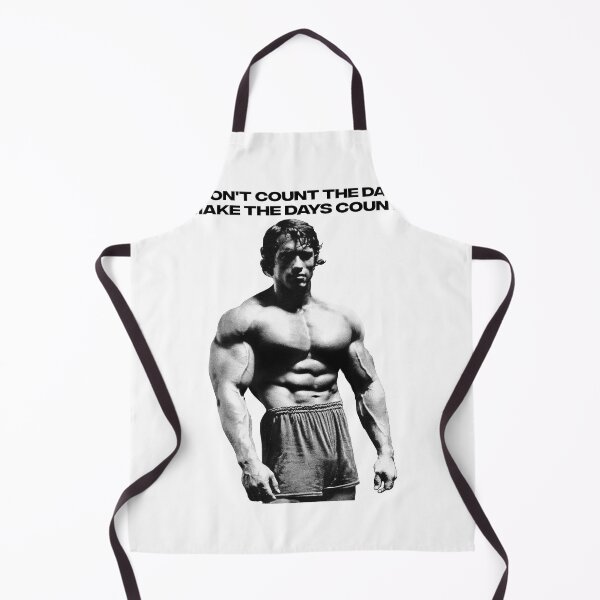 Item preview, Stoic Quote “Don't count the days, make the days count.” Arnold Schwarzenegger Fan art designed and sold by HuzaifaNaveedh.