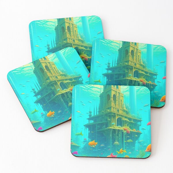 Item preview, The marine city. designed and sold by EpicArtPrints.