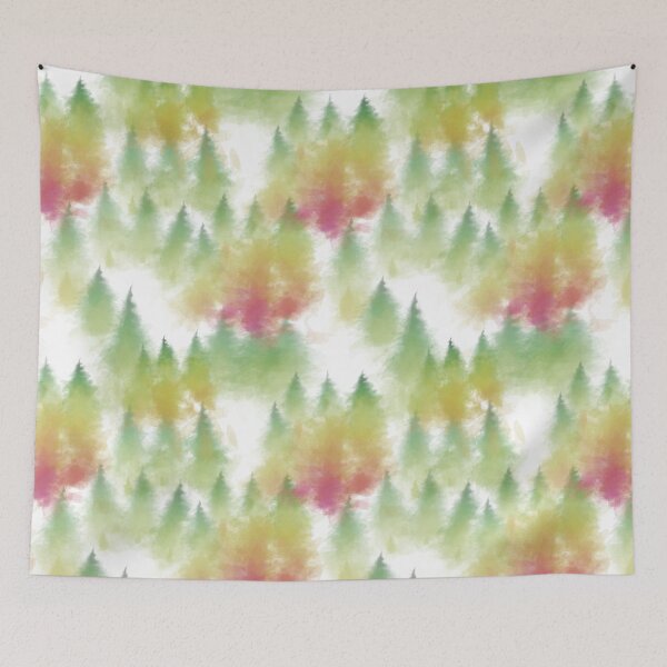 Item preview, Sunset pines watercolor designed and sold by Oruel2727.