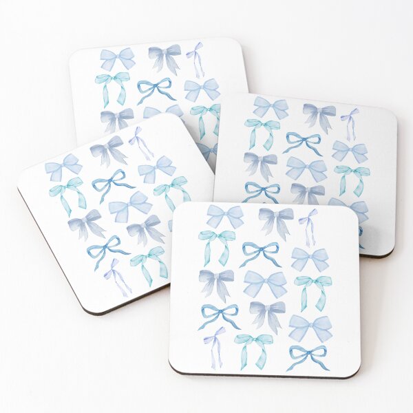 Item preview, blue bows designed and sold by kamcoates.