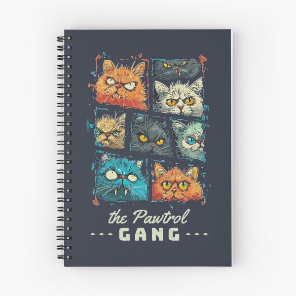 Item preview, A gang of dangerous looking alley cats  designed and sold by ReachForArt.