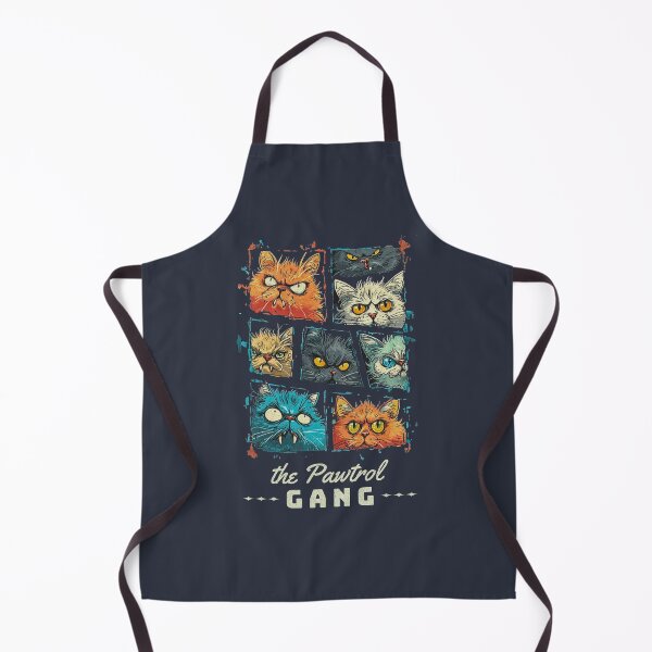 Item preview, A gang of dangerous looking alley cats designed and sold by ReachForArt.